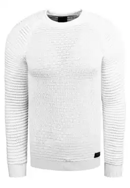 ANWB Rusty Neal Heren Ronde Hals Trui Wit aanbieding