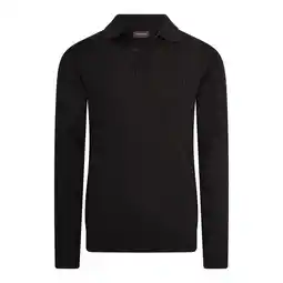 ANWB Cappuccino Italia Heren Massa Knit Polo Zwart aanbieding