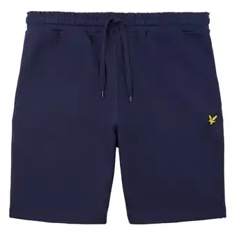 ANWB Lyle & Scott Heren Sweat Short Blauw aanbieding