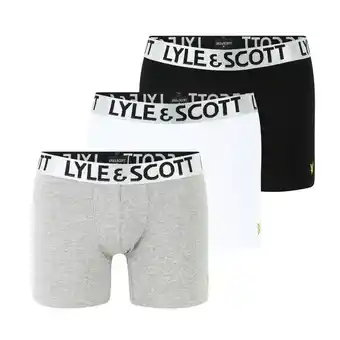 ANWB Lyle & Scott Heren Christopher 3-Pack Boxers Meerkleurig aanbieding