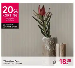 Karwei Vliesbehang Paris aanbieding