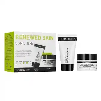 Douglas The INKEY List Renewed Skin Starts Here Set aanbieding