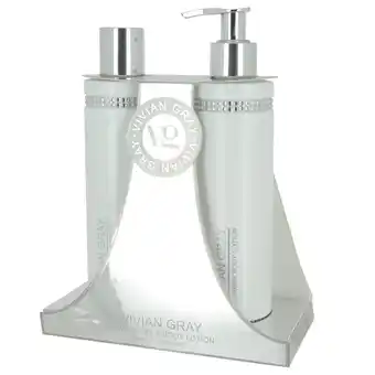 Douglas Vivian Gray White Crystals Lichaamsverzorgingsset aanbieding