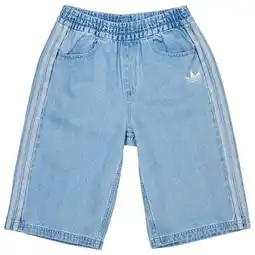 Foot Locker Adidas Minecraft Denim Korte Broeken Kinder - Blauw - Maat 159 - 164 CM - Katoen Keperbinding aanbieding