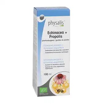 Holland & Barrett Physalis Echinacea + Propolis Bio - 100ml aanbieding