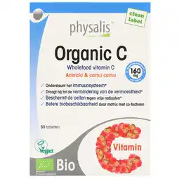 Holland & Barrett Physalis Organic Vitamine C 200mg Bio (30 Tabletten) aanbieding