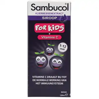 Holland & Barrett Sambucol Sambucol For Kids (120ml) aanbieding