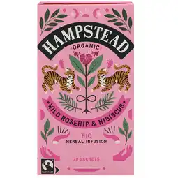 Holland & Barrett Hampstead Tea Rozenbottel & Hibiscus - 20 theezakjes aanbieding