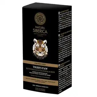 Holland & Barrett Natura Siberica For Men Reviving Face Cleansing Scrub - 150ml aanbieding