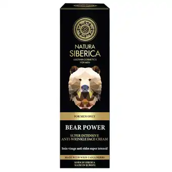 Holland & Barrett Natura Siberica For Men Anti-Wrinkle Face Cream - 50ml aanbieding