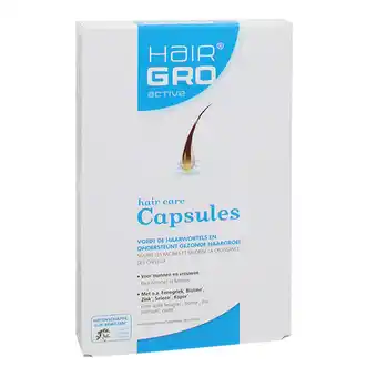 Holland & Barrett Hair Gro Active Capsules - 60 capsules aanbieding