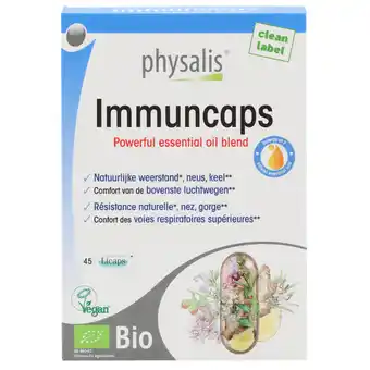 Holland & Barrett Physalis Immuncaps - 45 capsules aanbieding