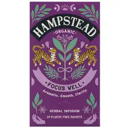 Holland & Barrett Hampstead Tea Focus Well - 20 theezakjes aanbieding