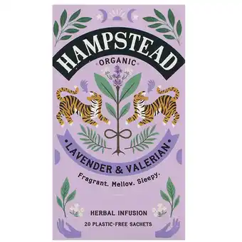 Holland & Barrett Hampstead Tea Lavender & Valerian - 20 theezakjes aanbieding