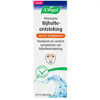 Holland & Barrett A.Vogel Neusspray Bijholteontsteking - 20 ml aanbieding