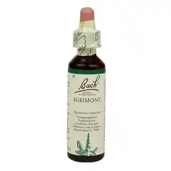 Holland & Barrett Bach Bloesem Remedie Agrimony (20ml) aanbieding