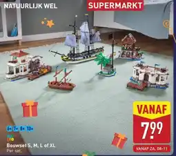 ALDI Bouwset S, M, L of XL aanbieding