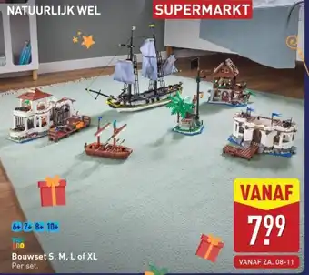 ALDI Bouwset S, M, L of XL aanbieding