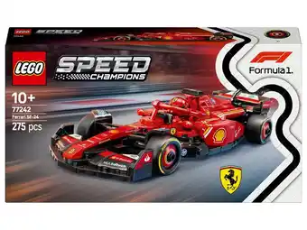 Lidl LEGO Speed Champions Ferrari SF-24 F1 racewagen 77242 aanbieding