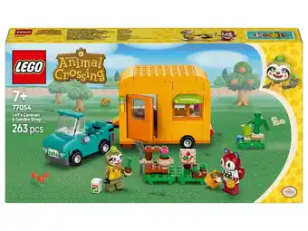 Lidl LEGO Animal Crossing Leifs caravan en tuinwinkel 77054 aanbieding