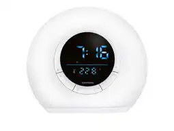 Lidl GRUNDIG Wake up light met radio aanbieding