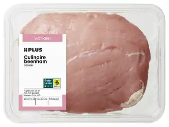 PLUS PLUS Culinaire beenham naturel aanbieding
