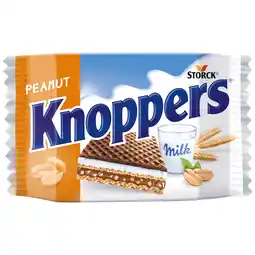 PLUS Knoppers Wafel Peanut 5-pack aanbieding