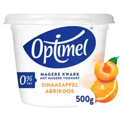 PLUS Optimel Magere kwark sinaasappel abrikoos aanbieding