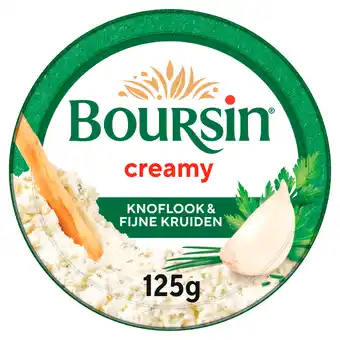 PLUS Boursin Zacht & romig knoflook & kruiden aanbieding
