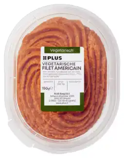 PLUS PLUS Vegetarische filet americain aanbieding