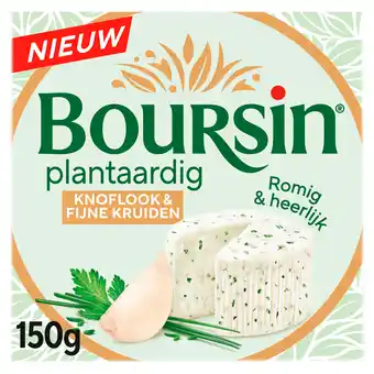 PLUS Boursin Plantaardig Knoflook & kruiden aanbieding