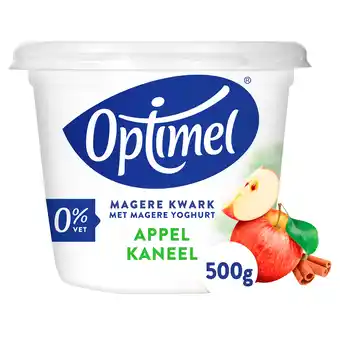 PLUS Optimel Kwark appel-kaneel 0% vet aanbieding