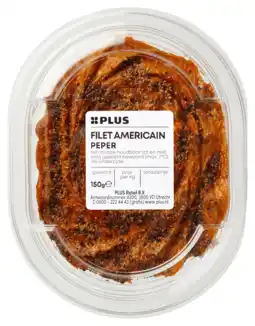 PLUS PLUS Filet americain peper aanbieding