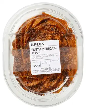 PLUS PLUS Filet americain peper aanbieding