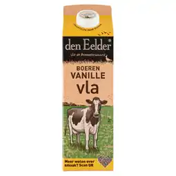 PLUS Den Eelder Boeren vanille vla aanbieding