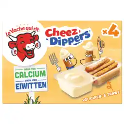 PLUS La Vache Qui Rit Cheez Dippers volkoren & tarwe aanbieding