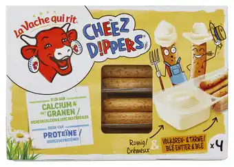 PLUS La Vache Qui Rit Cheez Dippers volkoren & tarwe aanbieding