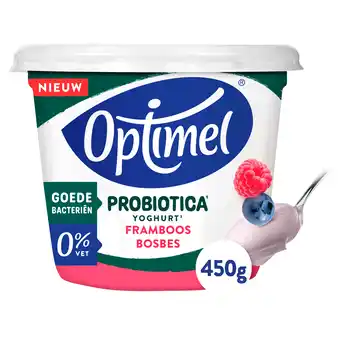 PLUS Optimel Probiotica Yoghurt Framboos Bosbes aanbieding