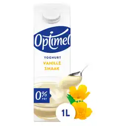 PLUS Optimel Yoghurt vanille 0% vet aanbieding