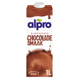 PLUS Alpro Sojadrink Chocolade Smaak Houdbaar aanbieding