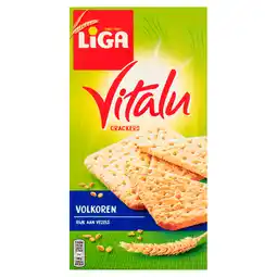 PLUS Liga Vitalu crackers volkoren aanbieding