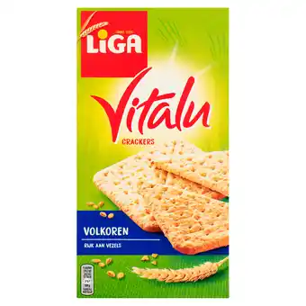 PLUS Liga Vitalu crackers volkoren aanbieding
