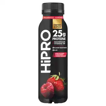 PLUS HIPRO Protein Drink Framboos Aardbei aanbieding