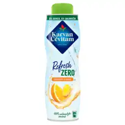PLUS Karvan Cévitam Zero refresh orange & ginger aanbieding