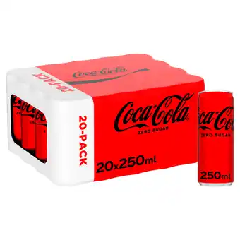 PLUS Coca-Cola Zero sugar 20-pack aanbieding