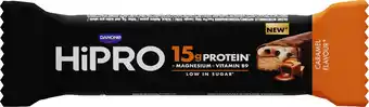 PLUS HIPRO protein bar caramel aanbieding