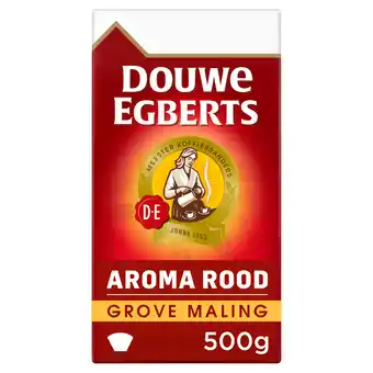 PLUS Douwe Egberts Aroma rood grove maling filterkoffie aanbieding