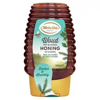 PLUS Melvita Woudhoning met bloemen aanbieding