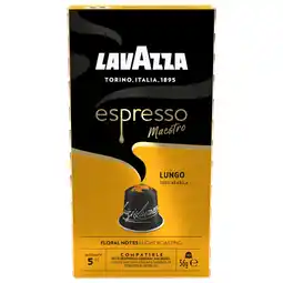 PLUS Lavazza Koffiecups espresso maestro lungo aanbieding