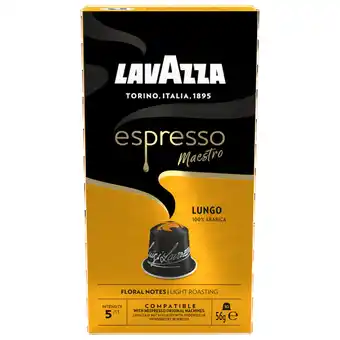 PLUS Lavazza Koffiecups espresso maestro lungo aanbieding
